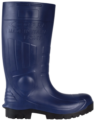 COFRA-LIGHT BLUE S5S, Arbeitsstiefel, hoch, blau-schwarz