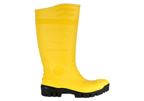 COFRA-TEMPEST YELLOW S5, Arbeitsstiefel, hoch, gelb-schwarz