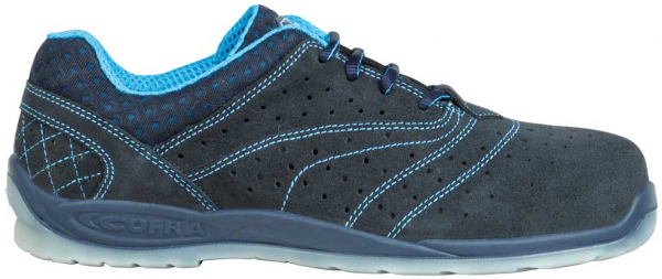 COFRA-LAVERAN S1P SRC, Sicherheitshalbschuhe, blau