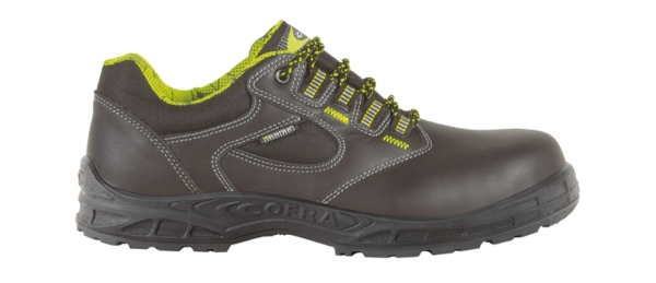 COFRA-LEONBERG S3, SRC, Sicherheitshalbschuhe, Farbe: schwarz