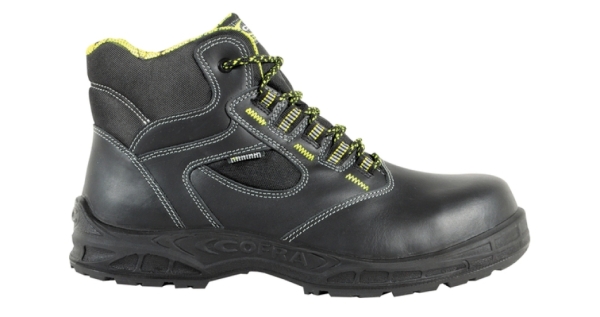 COFRA-LEIMEN S3, SRC, Sicherheitsschuhe, hoch, Farbe: schwarz
