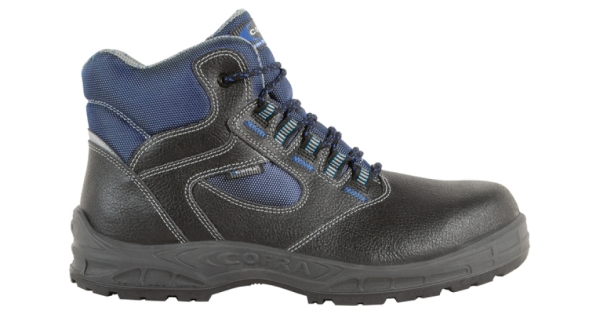 COFRA-RUHR BLUE S3, SRC, Sicherheitsschuhe, hoch, Farbe: schwarz/blau