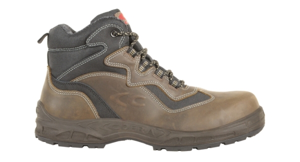 COFRA-SPALATO S3, SRC, Sicherheitsschuhe, hoch, Farbe: braun/schwarz