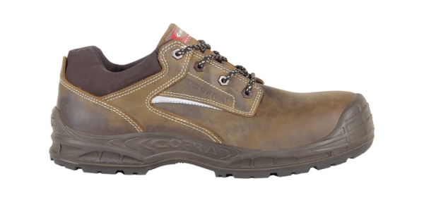 COFRA-GRENOBLE BROWN UK S3, SRC, Sicherheitshalbschuhe, Farbe: braun