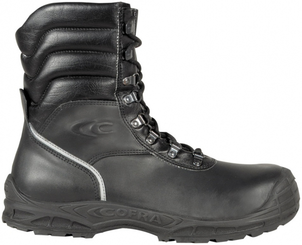 COFRA-S3-Sicherheitsschnürstiefel, BRATISLAV BLACK UK, CI, SRC, schwarz