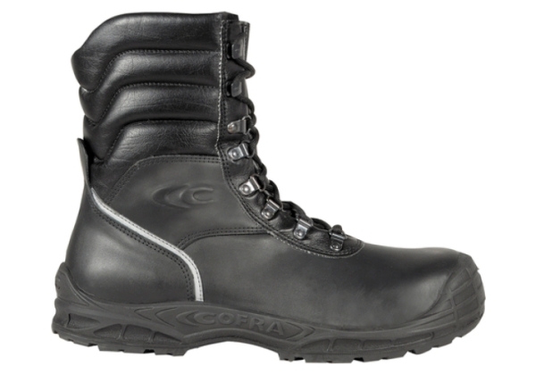 COFRA-S3-Sicherheitsschnürstiefel, BRATISLAV BLACK UK, CI, SRC, schwarz
