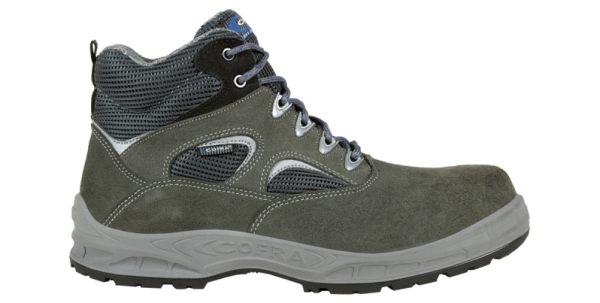 COFRA-LA GOMERA S1P, SRC, Sicherheitsschuhe, hoch, Farbe: grau
