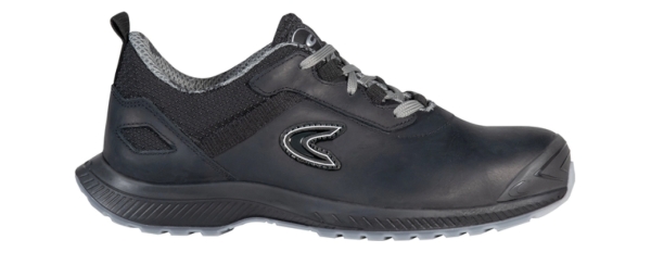 COFRA-S3S- Sicherheitshalbschuh, TERRIER, FO SR, nubukleder, schwarz/ grau