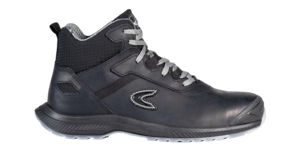 COFRA-S3S- Sicherheitshochschuh, JUMPER, FO SR, nubukleder, schwarz/ grau