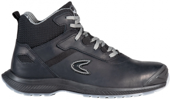 COFRA-S3S- Sicherheitshochschuh, JUMPER, FO SR, nubukleder, schwarz/ grau