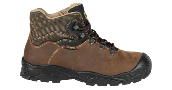 COFRA-STRAPPING, S3, ÜK, SRC, Sicherheitshochschuhe, braun