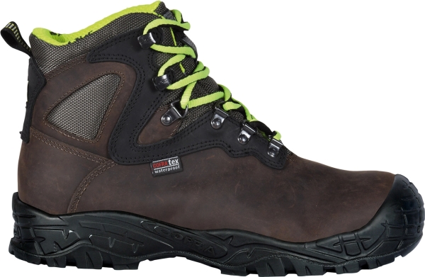Cofra-BERBER UK S7S SC FO SR, HOCHSCHUH NUBUKLEDER BRAUN-SCHWARZ/COFRATEX/APT ZWISCHSOHLE