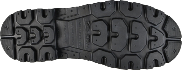 Cofra-KENSINGTON S3S, RANGER LEDER SCHWARZ/SCHWARZER STOFF+THINS.400/APT ZWISCHEN.