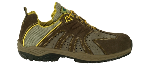COFRA-SMASH S1 P SRC, Sicherheitshalbschuh, grün