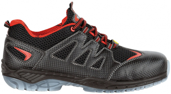 COFRA-CLIMBING S1 P ESD SRC, Sicherheitsschuhe, halb, schwarz/orange