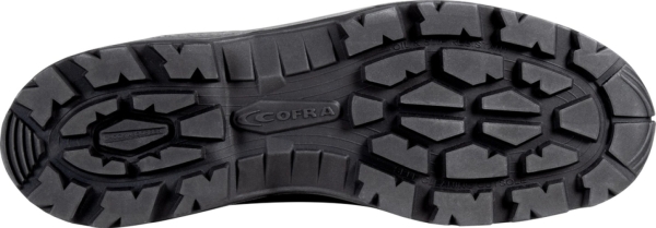 Cofra-MAGDENBURG ESD S7S, HOCHSCHUH LEDER SCHWARZ/HELL BLAUER STOFF/APT ZWISCHENS/ESD