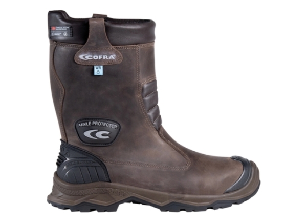 COFRA- S7S-Sicherheitsstiefel, WOERDEN, Nubukleder, braun