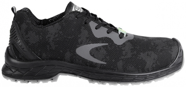 COFRA- S3S-Sicherheitshochschuh ESD, KAMET, Nylon, schwarz-grau/schwarzer Stoff