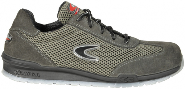 COFRA-ATHLETIC S1 P SRC, Sicherheitshalbschuh, grau/schwarz