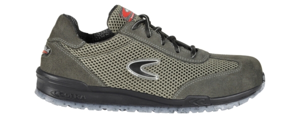 COFRA-ATHLETIC S1 P SRC, Sicherheitshalbschuh, grau/schwarz