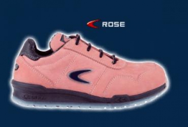 COFRA-ROSE S3 SRC, Sicherheitshalbschuhe, rosa
