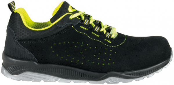 COFRA-SNAP S1 P ESD SRC, Sicherheitshalbschuhe, schwarz/gelb