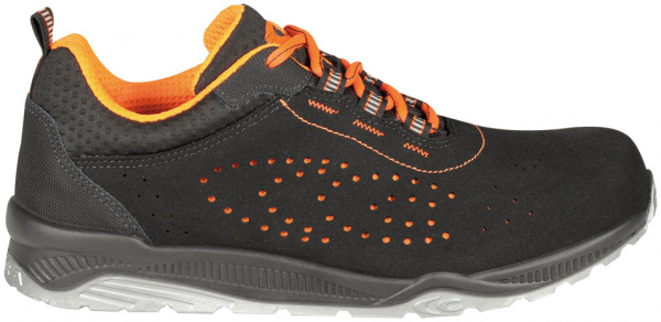 COFRA-TEAM S1 P SRC, Sicherheitshalbschuhe, schwarz/orange