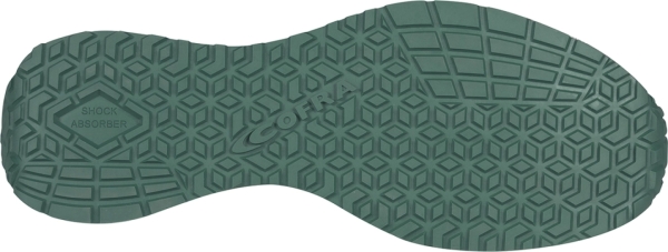 Cofra-ZYRON ESD S3S HRO SC FO SR, HOCHSCHUH MICROFASER SCHWARZ/GRUNER STOFF/FPT ZWISCHEN./ESD