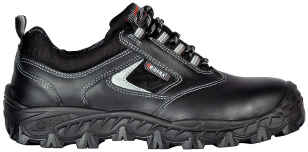 COFRA-S3S- Sicherheitshalbschuh ORCADI ESD SC FO SR, Nylon, schwarz-grau, BOA