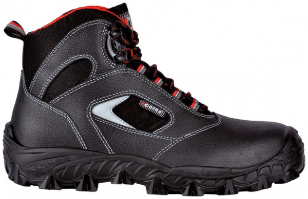 COFRA-S3S- Sicherheitshochschuh FOWY, Leder, schwarz