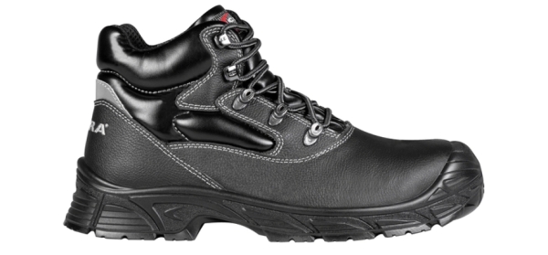 COFRA-S3S- Sicherheitshochschuh TIRRENIAN, Leder, schwarz