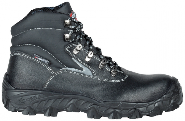 COFRA-S3S- Sicherheitshochschuh TIRRENIAN, Leder, schwarz