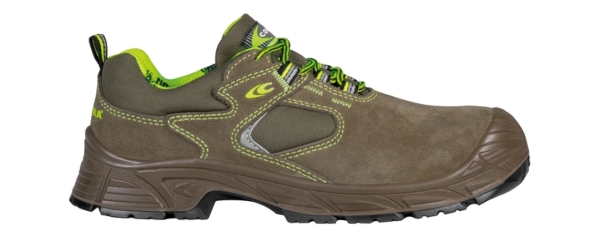COFRA-S1 PS- Sicherheitshalbschuh ADRIATIC, Velourleder, braun