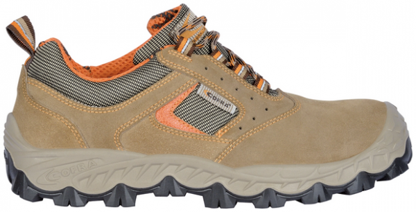 COFRA-S1 PS- Sicherheitshalbschuh ADRIATIC, Velourleder, braun