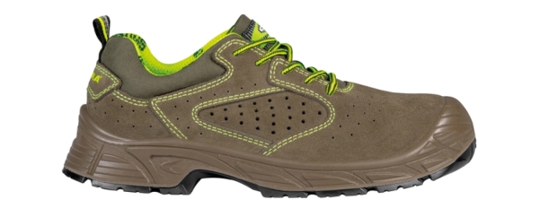 COFRA-S1 PS- Sicherheitshalbschuh, RED SEA, Velourleder, braun