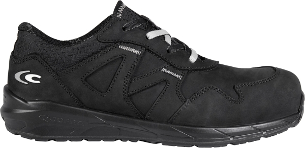 Cofra-HAMMER S3S CI FO SR, HALBSCHUH NUBUKLEDER SCHWARZ/SCHWARZER STOFF/APT ZWISCHENSOH
