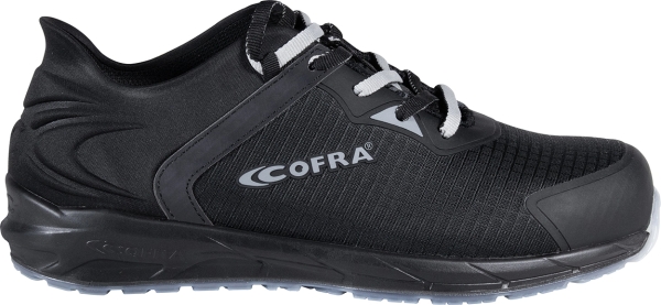 Cofra-ROWING ESD S1PS SC FO SR, HALBSCHUH NYLON SCHWARZ/SCHWARZER STOFF/APT ZWISCHENSOHL/ESD