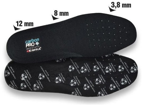 COFRA-CARBON PRO SOLETTA, Einlegesohlen