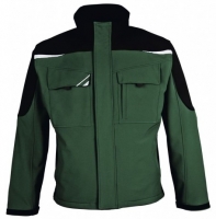 PKA-Workwear, Softshell-Jacke  Bestwork new grün/schwarz