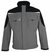 PKA-Workwear, Softshell-Jacke  Bestwork new grau/schwarz
