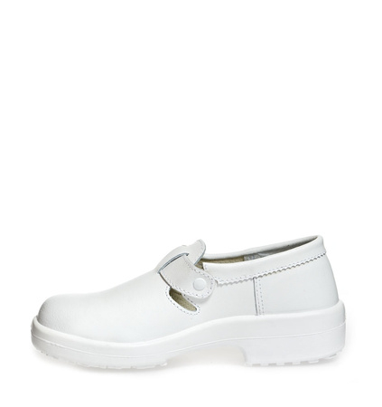 ABEBA-Footwear, Damen- u. Herren-Arbeits-Berufs-Sicherheits-Schuhe, Halbschuhe, Classic 1500 weiß