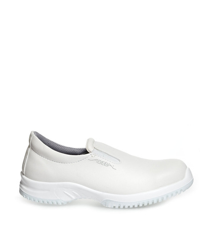 ABEBA-Footwear, S2-Uni6-Damen- u. Herren-Arbeits-Berufs-Sicherheits-Schuhe, Slipper, weiß