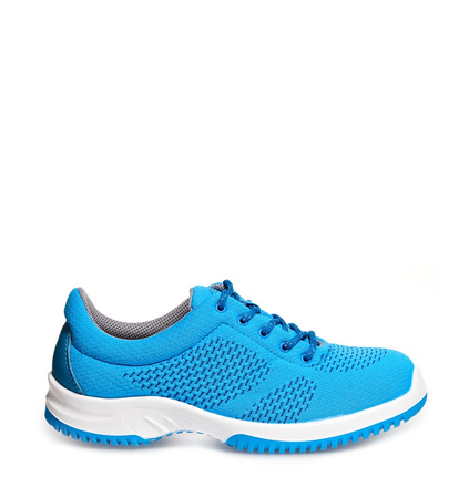 ABEBA-Footwear, UNI6-S1-Damen- u. Herren-Arbeits-Berufs-Sicherheits-Schuhe, Halbschuhe, hellblau