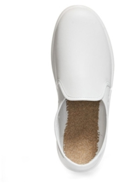 ABEBA-Footwear, Damen- und Herren-Arbeits-Berufs-Schuhe, Slipper, Air Cushion 2370 weiß