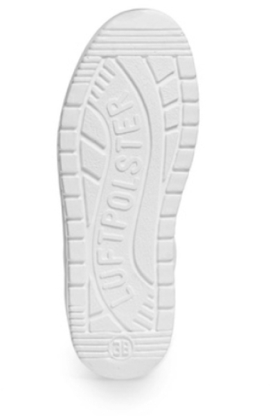 ABEBA-Footwear, Damen- und Herren-Arbeits-Berufs-Schuhe, Slipper, Air Cushion 2370 weiß