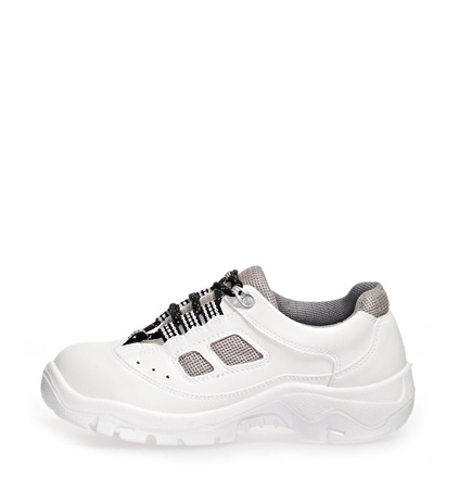 ABEBA-Footwear, Damen- u. Herren-Arbeits-Berufs-Sicherheits-Schuhe, Halbschuhe, Anatom 2626 S1 weiß
