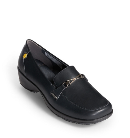 ABEBA-Footwear, SERVICE-O1-Damen-Arbeits-Berufs-Slipper, ESD, schwarz