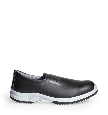 ABEBA-Footwear, UNI6-S3-ESD-Damen- und Herren-Arbeits-Berufs-Sicherheits-Slipper, schwarz