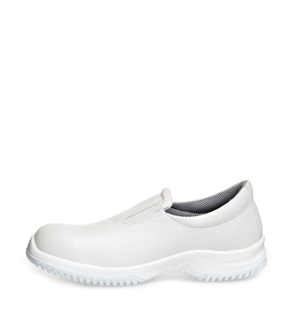 ABEBA-Footwear, S2-Uni6-Damen- u. Herren-Arbeits-Berufs-Sicherheits-Schuhe, Slipper, ESD, weiß