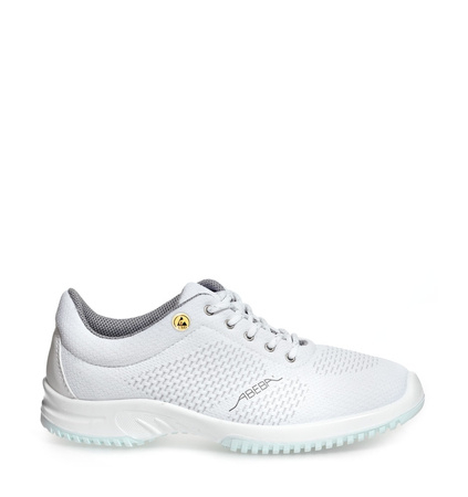 ABEBA-Footwear, Uni6-S2-Damen- u. Herren-Arbeits-Berufs-Sicherheits-Schuhe, Halbschuhe, ESD, weiß